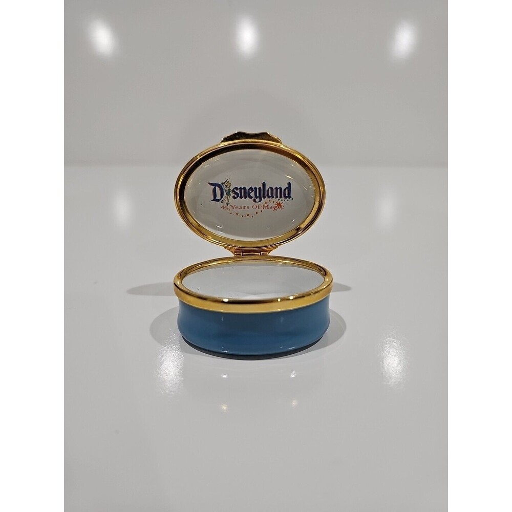 Halcyon Days Disney Sleeping Beauty Castle 45 Years Disneyland Trinket Box - Picture 3 of 8
